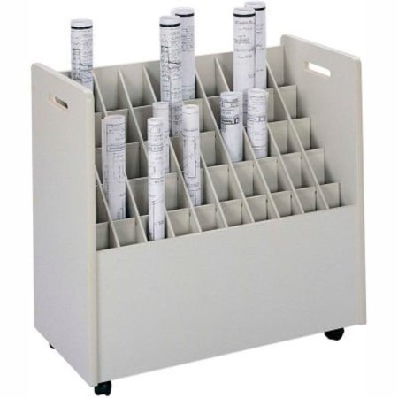 Mobile Roll File - 50 Compartment -  SAFCO PRODUCTS